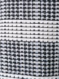 monochrome knitted pencil skirt