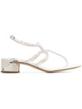 crystal embellished sandals