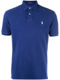 logo embroidered polo shirt