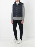 quilted pockets vest
