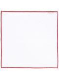 contrast trim pocket square 