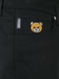 bear applique jeans
