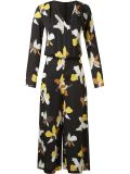 printed cropped jumpsuit