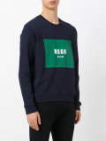 logo print sweatshirt
