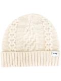 cable knit beanie