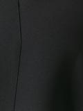 scalloped detail flared dress