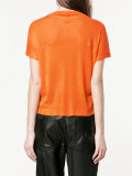 'silence' printed t-shirt