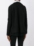 open front shearling jacket