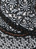 floral jacquard dress