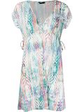 printed beach dress