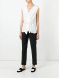 tie front top