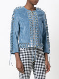 lace-up jacket 