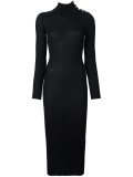 turtleneck maxi dress