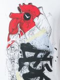 心脏插画印花T恤