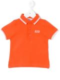 embroidered logo polo shirt 