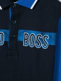 logo print polo shirt