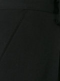 pleat detail tailored trousers