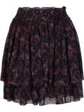 tiered skirt