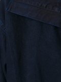 raw edge oversized coat