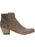 snakeskin effect boots