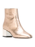 metallic boots