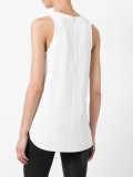 lace-up tank top