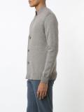 V-neck buttoned cardigan