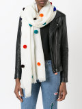 pom pom scarf