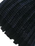 washed effect beanie