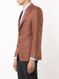 classic checked blazer