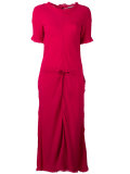 drawstring waist dress