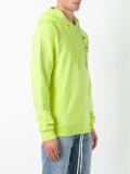 logo print hoodie