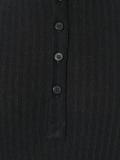 ribbed strap detail jersey