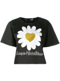sequins heart T-shirt 
