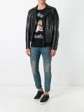 cropped slim-fit jeans