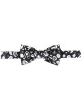 paisley print bow tie