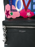 love print backpack