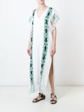 fringed long kaftan 