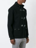 knit toggle coat