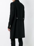 diagonal cut military coat