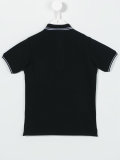 logo patch polo shirt 
