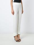 straight leg trousers