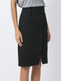 high waisted skirt