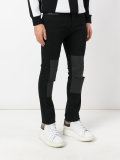 patched knee jeans