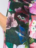 floral A-line skirt