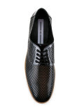 perforated derby shoes
