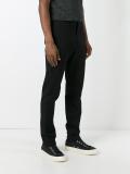tailored slim-fit trousers