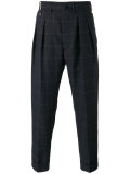 cropped tailored trousers