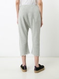 cropped track trousers