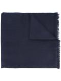raw edge scarf